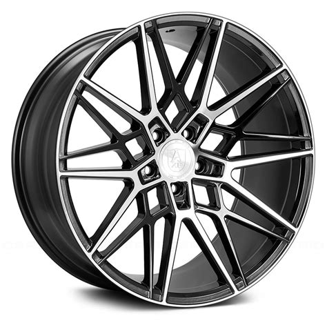 Axe® Cf1 Compression Forged Wheels Gloss Black With Polished Face Rims