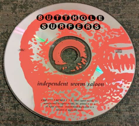 Butthole Surfers Independent Worm Saloon Rare Audio Music Cd Ebay