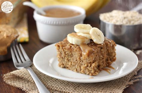 Peanut Butter Banana Bread Baked Oatmeal A Kitchen Addiction