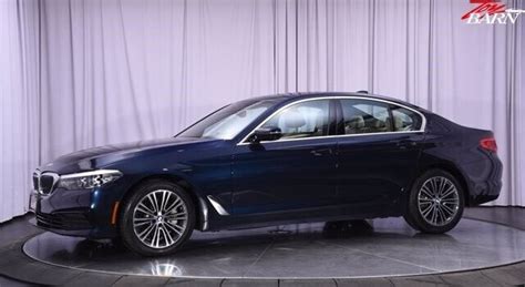 2019 Bmw 5 Series 530i Xdrive Imperial Blue Metallic 4dr Car