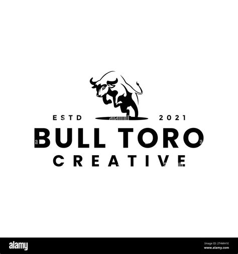 Rodeo Toro Logo Cut Out Stock Images Pictures Alamy