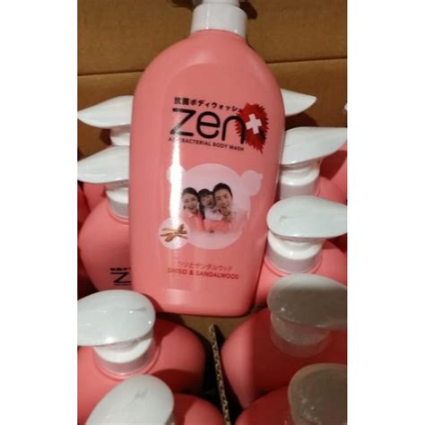 Jual ZEN Sabun Mandi Cair Pump MERAH PUTIH 450ml Shopee Indonesia