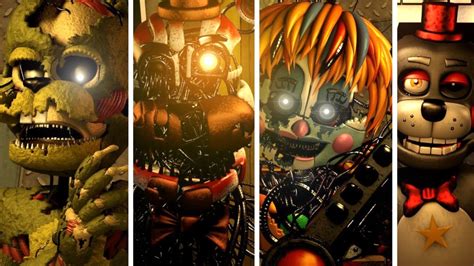 Fnaf Scraps Animatronics Voices Lines Ffps Animated Youtube