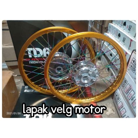 Jual Velg Vixion Old Ring TDR Uk 140 140x17 WM Gold Shopee Indonesia