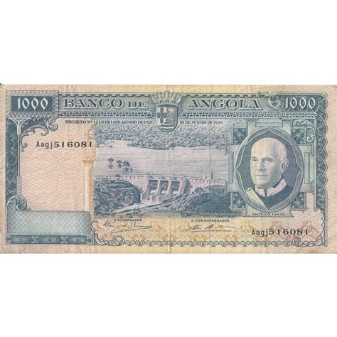 ANGOLA 1000 Escudos 1970 AAGJ516081