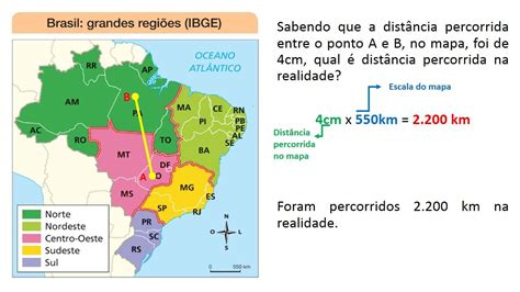 Geografia Escalas Cartogr Ficas Conex O Escola Sme