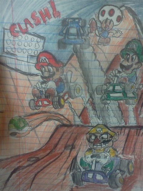 Mario Kart 64: Wario's Stadium Stage by munsonx4 on DeviantArt