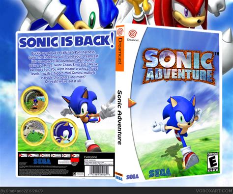 Sonic Adventure Dreamcast Box Art Cover by StarMario22