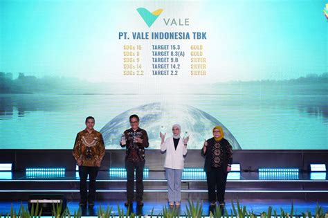 PT Vale Raih Lima Penghargaan Indonesian SDGs Award 2024 Berkat