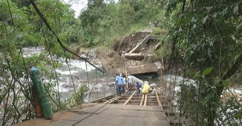 Varias Comunidades Incomunicadas Tras Ca Da De Puente En Chiriqu