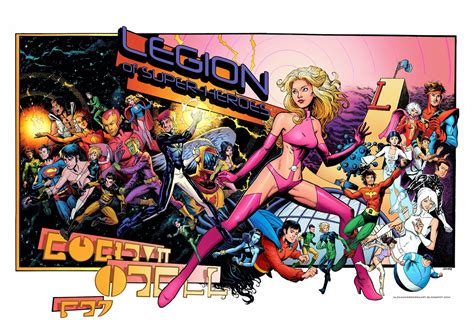 Seduced By The New Legion Of Super Hero Fan Art