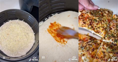 Pizza En La Freidora De Aire La Receta Viral De Tiktok Que Demuestra