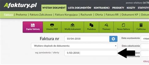 Info O Zam Wieniu Ofercie Funkcje Faktury Afaktury