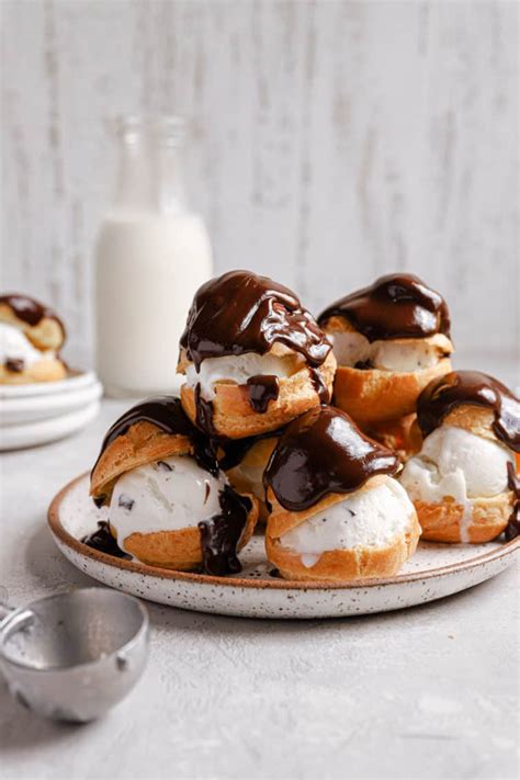 Homemade Profiteroles - Brown Eyed Baker