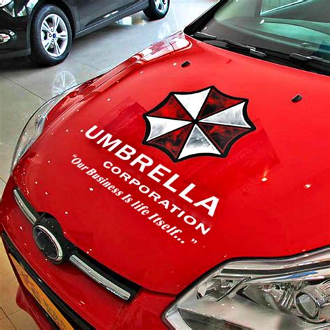 Automotive Auto Parts Accessories Umbrella Corp STICKER VINYL DECAL