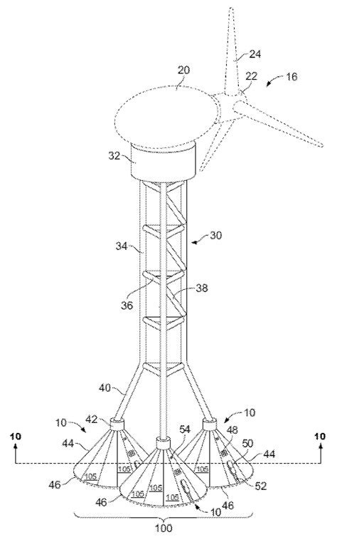 Patent Us20100132270 Modular Surface Foundation For Wind Turbine