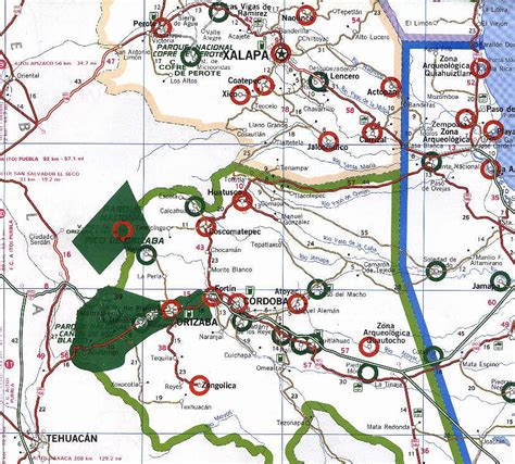 Mapas De Xalapa Y Sus Alrededores