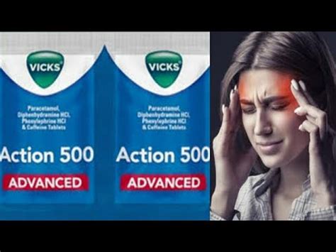 Vicks Action 500 Mg Advanced Tablet Uses In Telugu Best Tablet For The