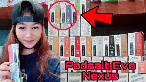 Podsalt Evo Nexus Disposable Pods YouTube