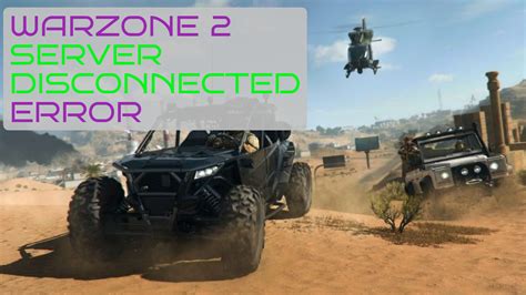 How To Fix Warzone 2 Server Disconnected Error Updated 2023