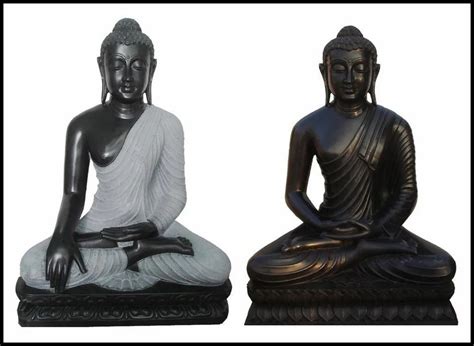 Jaipurcrafts Black Marble Budda Statue Sizedimension 36 Inch At Rs