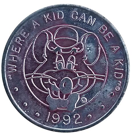 Token Chuck E Cheese Nickel United States Numista