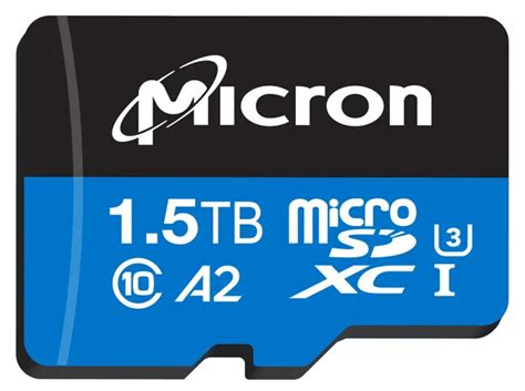 Micron Launches 1.5 TB microSD Card With Five Year 24/7 Endurance ...