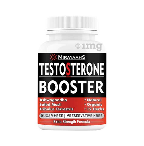 Mirayaahs Testosterone Booster Tablet Buy Bottle Of 60 Tablets At Best Price In India 1mg