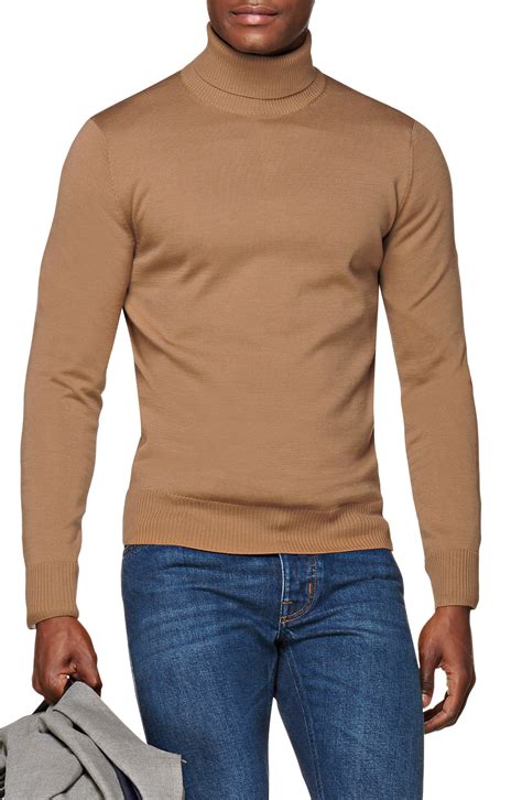 Suitsupply Fine Merino Wool Turtleneck Sweater