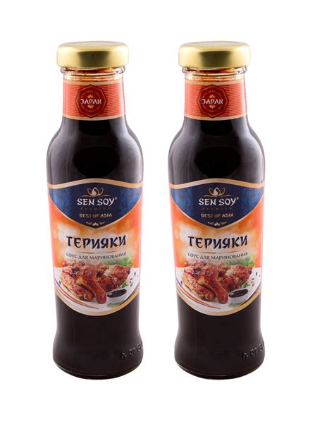 Сенсой Соус для маринования Терияки Sen Soy Premium в стеклянной ...