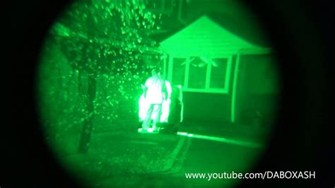 Homemade Night Vision With Sony Camcorder Test Youtube