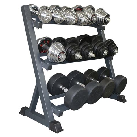 China Gym Fitness Equipment 10 Set Hex Dumbbell Rack Weightlifting