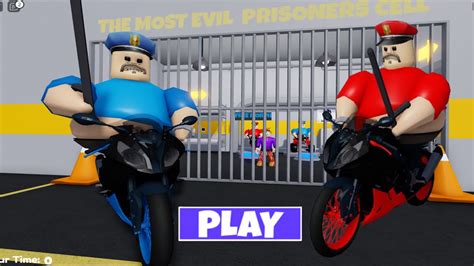 NEW GAME BIKER BARRY S PRISON RUN Obby WALKTHROUGH ALL