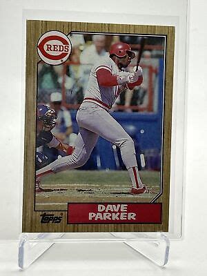 1987 Topps Dave Parker Baseball Card 691 Mint FREE SHIPPING EBay