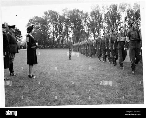 Hrh Princess Elizabeth Visits The Guards Armoured Division