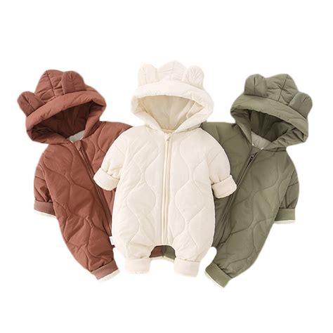 Lawadka 6M 24M Winter Dicke Neugeborenen Baby M Dchen Jungen Strampler