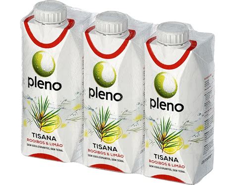 Bebida Tisana Rooibos C Limão 3X0 25 L PLENO Nutripédia