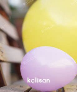 Cm Mini Standart Lila Renk Balon Kalisan Balon