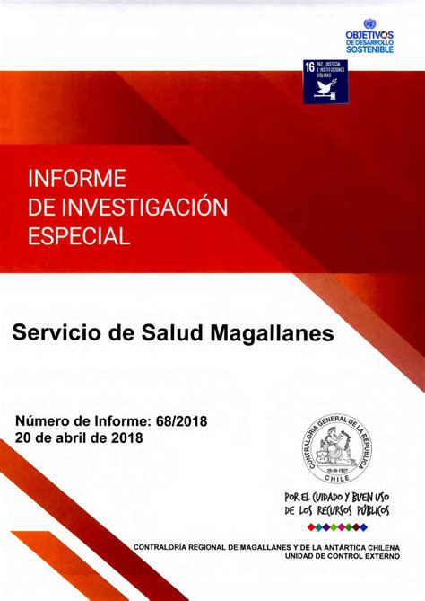 Pdf Informe De InvestigaciÓn Especial · Ruta Y 905 Km 55 Puerto Williams ContralorÍa