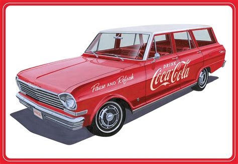 Amt 125 Scale 1963 Chevy Ii Nova Model Car Kit Amt1353 Somerset Models