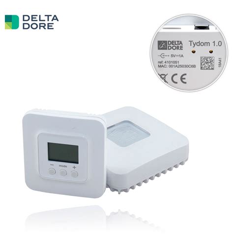 DELTA DORE TYBOX 5100 RADIO CONNECTED THERMOSTAT PACK CHRONO THERMOSTAT