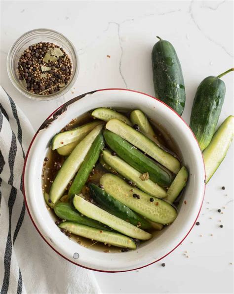 Pickled Cucumbers In Vinegar Easy Recipe B