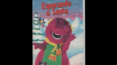 Barney Esperando A Santa En VHS YouTube