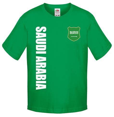 Saudi Arabien Saudi Arabia Kinder Trikot Fanshirt T Shirt WM 2022 Name