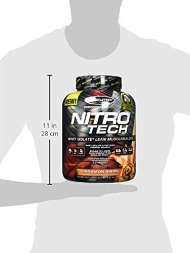 Buy Muscletech Nitrotech Protein Powder Cinnamon Swirl 4 Lb Special Discount And Free Shipping