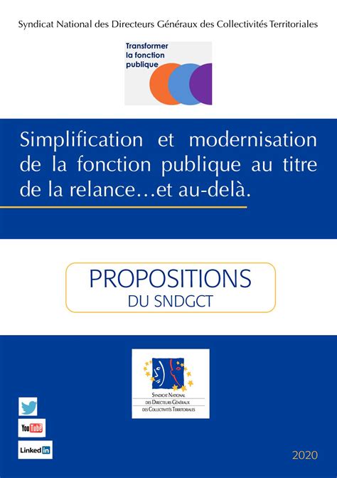 Calam O Simplification Et Modernisation De La Fonction Publique Au