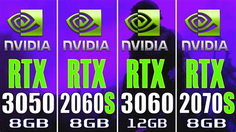 RTX 3050 Vs RTX 2060 SUPER Vs RTX 3060 Vs RTX 2070 SUPER I5 13400F