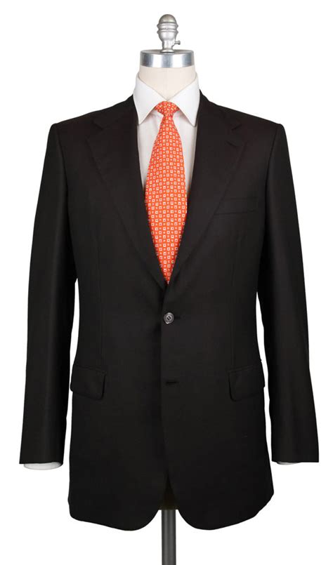 Brioni Brown Super 180s Solid Suit 4050 Senato217491403l