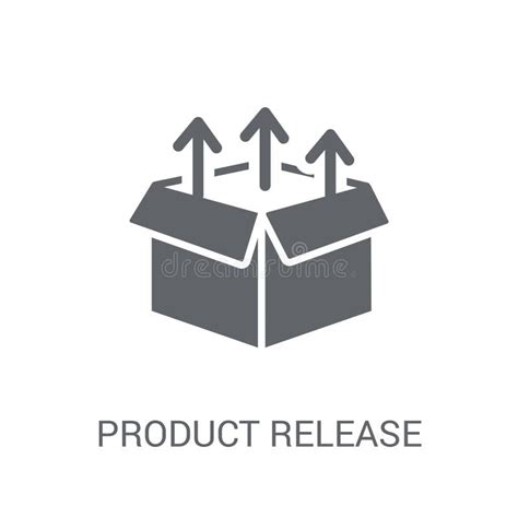 Product Release Icon Trendy Product Release Logo Concept On White