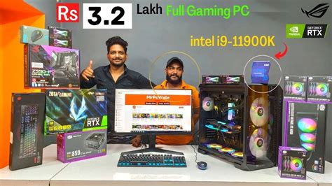 Rs 3 2 Lakh Full Gaming PC RTX 3080 I9 11900K Faisal Bihar Mr